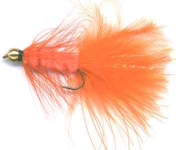 The Beaded Orange Woolly Bugger Fly