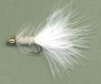 The Beaded White Woolly Bugger Fly