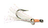 White deepwater gotcha fly pattern