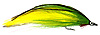 Lefty's Deceiver Green and Yellow Dolphinfish saltwater fly