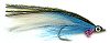 The White and Blue Lefty's Deceiver Saltwater fly fishing pattern