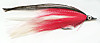 The White and Red Lefty's Deceiver Saltwater fly fishing pattern