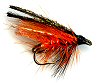 Bathakorva Norweigen Double hook trout and salmon fishing wet fly