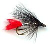 Silver Zulu Norweigen Double hook trout and salmon fishing wet fly