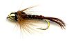 The Beaded Hackled Pheasant Tail Nymph Fly pattern