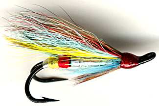 The Silver Doctor Double Hook Salmon Fly 