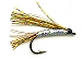 Gold and Silver Sparkler Fly pattern for trout fishing