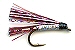 Pink and Silver Sparkler Fly pattern for trout fishing