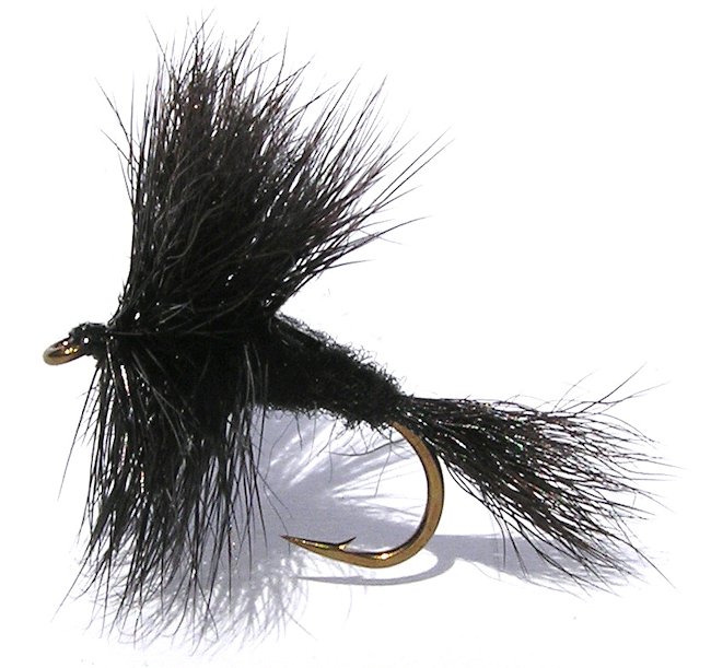 The Black Wulff Dry Fly pattern