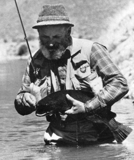 Al Troth fly fisherman