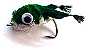 The Green and White Kicking Frog Bass Bug