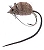 Mouse deerhair Bassbug for pike fly fishing