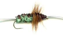 Black and Green Bitch Creek Stonefly Nymph fly pattern