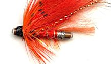 Black Nosed Ally's Shrimp One Inch Copper Salmon Tube fly pattern