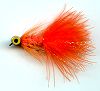 The Orange Deepwater Woolly Bugger Fly pattern