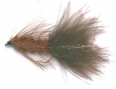 The Brown Woolly Bugger Fly