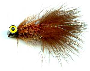 The Brown Deepwater Woolly Bugger Fly