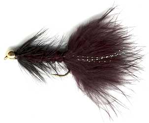 The Beaded Black Woolly Bugger Fly
