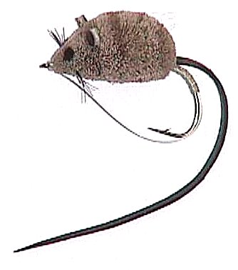 Mouse Deerhair Bass Bug