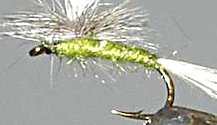 Blue Winged Olive BWO Parachute Dry fly pattern