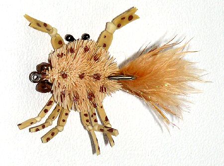 McCrab Tan Saltwater Permit Sand Crab fly