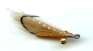 Tan Crazy Charlie Bonefish saltwater Fly fishing flies