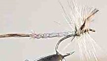 Detached Body Mayfly Spinner fly pattern