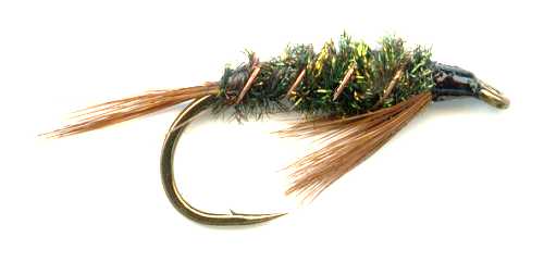 12 pack Red Diawl Bach's Diawl Bach Nymph Mixed 10/12/14 For Fly Fishing