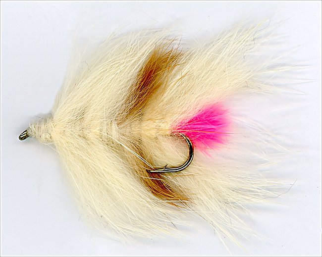 The Drifting Salmon Carcass Single Hook Fly 