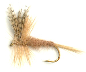 Dark Hendrickson Dry Fly for trout fishing