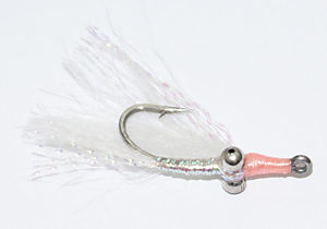 White Gotcha Bonefish Shrimp Fly