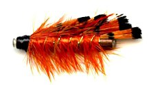 General Practitioner 1 Inch Copper Salmon Tube fly pattern