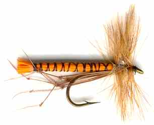 Orange Daddy Long Legs Crane Fly are a great trout fly fishing fly pattern