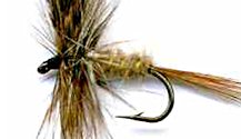 March Brown Dry fly pattern