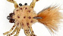 McCrab Tan Saltwater Permit Crab fly pattern