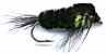 Black and Light Green Montana Stonefly Nymph Fly pattern