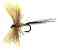Yellow Drake fanwing Mayfly Spinner fly pattern for trout fishing
