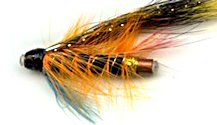 Munro Killer 1 Inch Copper Salmon Tube fly pattern