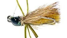 Olive Bitter Small Crab fly for Bonefish fishing