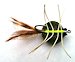 Del Brown's Merkin style Olive Saltwater Permit Sand Crab Fly