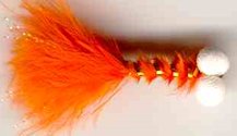 Orange Booby Nymph fly pattern