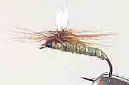 The Greenwell's Glory Parachute Dry Fly