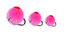 Pink Salmon Glo Bug Egg fly pattern