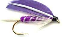 Purple Peril Single Hook Streamer fly pattern