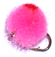 Pink Salmon Egg Fishing Fly pattern