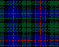 The Scottish Clan Morrison Tartan