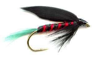 The Scottish Clan Morrison Single Hook Tartan Fly