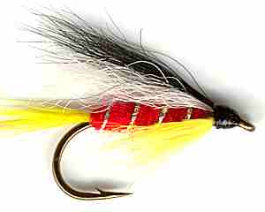 Scottish Clan Stewart Hairwing Single Hook Tartan Fly