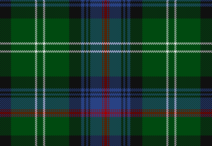 The Scottish Tartan for the Clan Sutherland