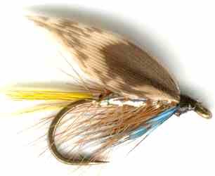 Silver Invicta Caddis Sedge Wet Fly Trout Fishing Pattern